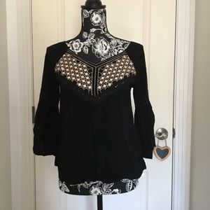 Super Boho Bell Sleeve Blouse